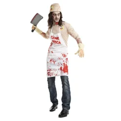 Hombre Disfrazzes Disfraces Hombre|Disfraces Halloween Hombre^Disfraz de Carnicero Asesino para hombre