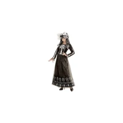 Mujer Disfrazzes Disfraces Mujer^Disfraz de Catrina Blanco y Negro para mujer