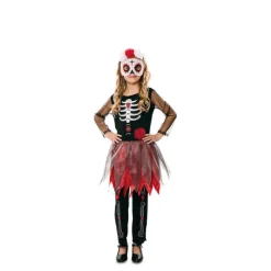 Disfrazzes Disfraces Infantiles|Disfraces Halloween Niña^Disfraz de Catrina Esqueleto para niña