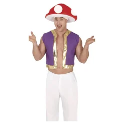 Hombre Disfrazzes Disfraces Hombre|Disfraces Videojuegos^Disfraz de Champiñón o Seta de Videojuegos para hombre
