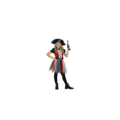 Disfrazzes Disfraces Infantiles^Disfraz de Chica Pirata Multicolor para niña