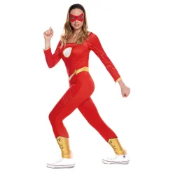 Disfrazzes Disfraces Unisex^Disfraz de Chica Rápida Rojo para mujer