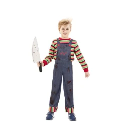 Sale Disfraz de Chucky con peto para niño Disfraces Infantiles