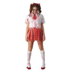New Disfraz de Colegiala Zombie para mujer Mujer Disfraces Mujer|Disfraces Halloween Mujer