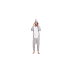Hombre Disfrazzes Disfraces Hombre^Disfraz de Conejo Gris con Capucha para hombre