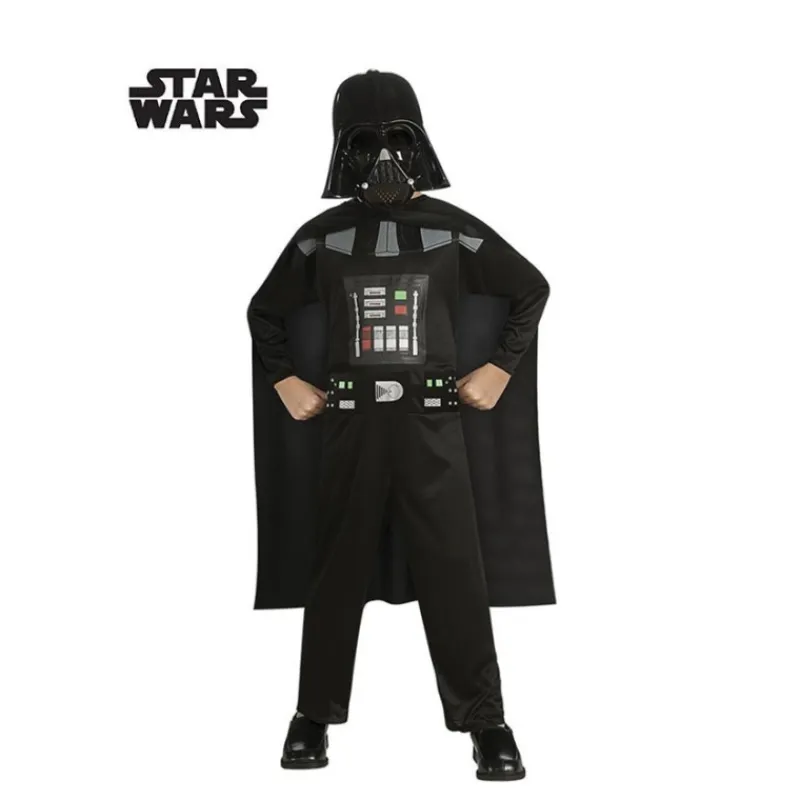 Hot Disfraz de Darth Vader Star Wars con Máscara para Niños Disfraces Infantiles|Disfraces Star Wars