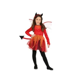 Disfrazzes Disfraces Infantiles|Disfraces Halloween Niña^Disfraz de Diablesa con alas para niña