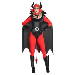 Mujer Disfrazzes Disfraces Mujer|Disfraces Halloween Mujer^Disfraz de Diablesa con Corset para mujer