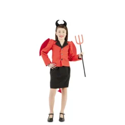 Disfrazzes Disfraces Infantiles|Disfraces Halloween Niña^Disfraz de Diablesa Elegante para niña