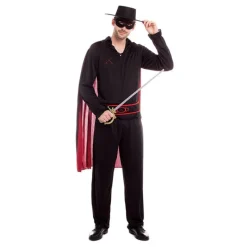 Hombre Disfrazzes Disfraces Hombre|Disfraces Cine^Disfraz de El Zorro con Capa para Hombre