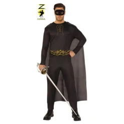 Hombre Disfrazzes Disfraces Hombre|Disfraces Cine^Disfraz de El Zorro para hombre