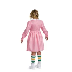 Disfrazzes Disfraces Infantiles|Disfraces Series^Disfraz de Eleven Rosa Classic de Stranger Things para niña