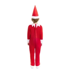 Disfrazzes Disfraces Infantiles|Disfraces Disney^Disfraz de Elfo Polar Rojo para Niños con Gorro