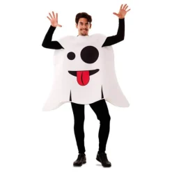 Online Disfraz de Emoticono Fantasma para adultos Disfraces Unisex|Disfraces Halloween Unisex