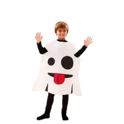 New Disfraz de Emoticono Fantasma para niños Disfraces Infantiles|Disfraces Halloween Niño