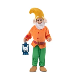 Disfrazzes Disfraces Infantiles|Disfraces Disney^Disfraz de Enanito Naranja con Gorro para Niño