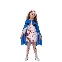 Disfrazzes Disfraces Infantiles|Disfraces Halloween Niña^Disfraz de Enfermera Sangrienta con capa para niña