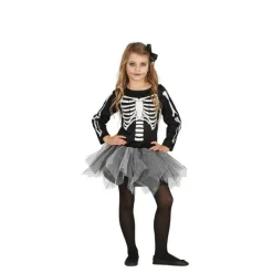 Hot Disfraz de Esqueleto con Tutú para niña Disfraces Infantiles|Disfraces Halloween Niña
