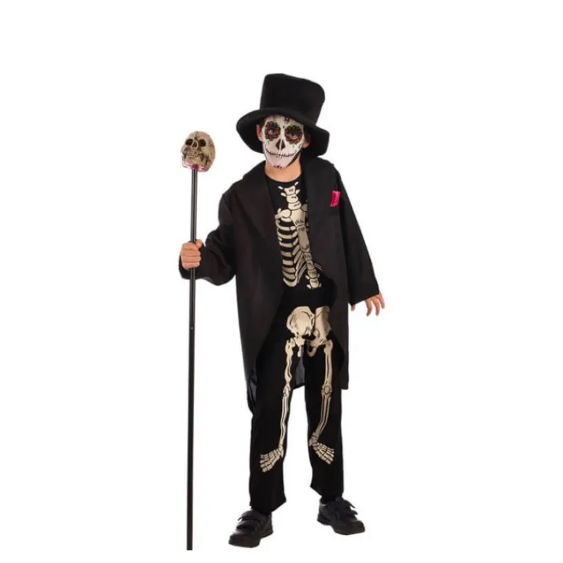 Disfrazzes Disfraces Infantiles|Disfraces Halloween Niño^Disfraz de Esqueleto Elegante para niño y bebé