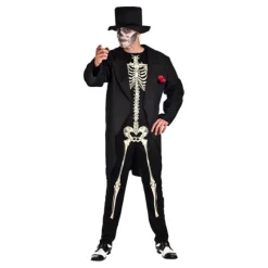 Outlet Disfraz de Esqueleto Elegante para hombre Hombre Disfraces Hombre|Disfraces Halloween Hombre
