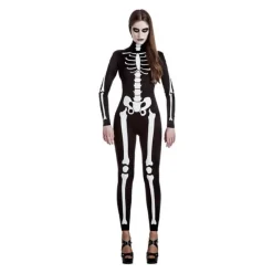 Discount Disfraz de Esqueleto Mujer para mujer Mujer Disfraces Mujer|Disfraces Halloween Mujer