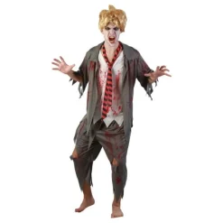 Hombre Disfrazzes Disfraces Hombre|Disfraces Halloween Hombre^Disfraz de Estudiante Zombie para hombre