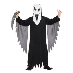 Outlet Disfraz de Fantasma Negro para niño Disfraces Infantiles|Disfraces Halloween Niño