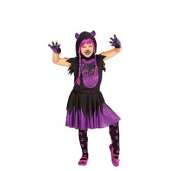 Disfrazzes Disfraces Infantiles|Disfraces Halloween Niña^Disfraz de Gatanegra con Sonido para niña