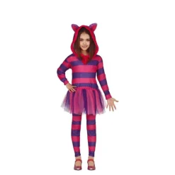 Outlet Disfraz de Gato Cheshire para niña Disfraces Infantiles|Disfraces Disney