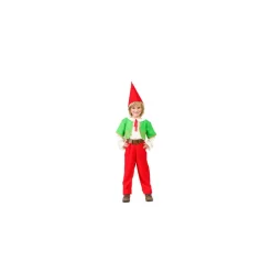 Online Disfraz de Gnomo Rojo y Verde para niño Disfraces Infantiles