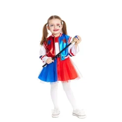 Discount Disfraz de Harley Quinn con chaleco y tutú para bebé y niña Disfraces Infantiles|Disfraces Dc