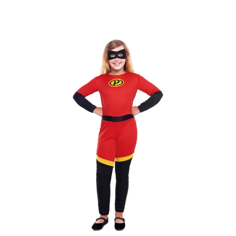 Online Disfraz de Heroína Party Rojo Increíble para Niña Disfraces Infantiles|Disfraces Disney