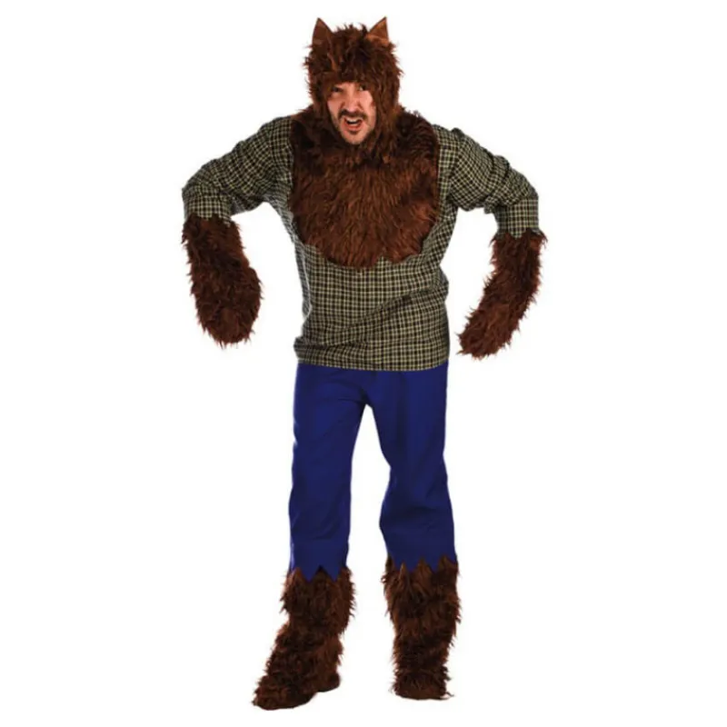 New Disfraz de Hombre Lobo para hombre Hombre Disfraces Hombre|Disfraces Halloween Hombre