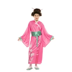 Disfraz de Japonesa Rosa para niña Disfraces Infantiles