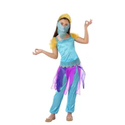 Disfrazzes Disfraces Infantiles|Disfraces Disney^Disfraz de Jasmine en color Azul para niña