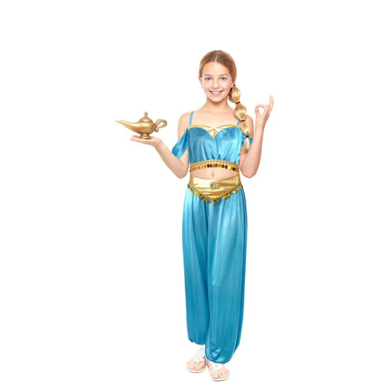 Disfrazzes Disfraces Infantiles|Disfraces Disney^Disfraz de Jasmine para Niña: Transforma su Mundo