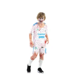 Disfraz de Jugador Fútbol Zombie para niño Disfraces Infantiles|Disfraces Halloween Niño