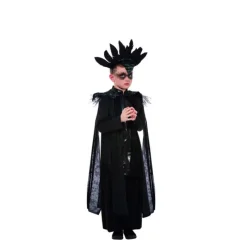 Disfrazzes Disfraces Infantiles|Disfraces Halloween Niño^Disfraz de la Príncipe Cuervo Elegante negro para niño