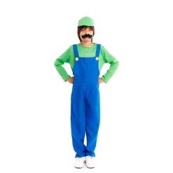 New Disfraz de Luigi de Super Mario para niño Disfraces Infantiles|Disfraces Videojuegos