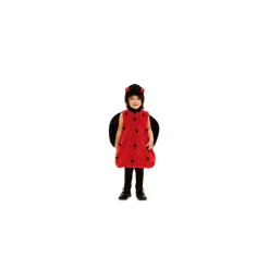 Disfrazzes Disfraces Infantiles^Disfraz de Mariquita de Peluche para niña