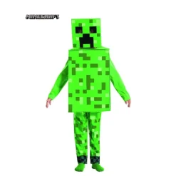 Disfrazzes Disfraces Infantiles|Disfraces Videojuegos^Disfraz de Minecraft Creeper verde para niño