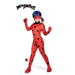 Best Disfraz de Miraculous Ladybug con peluca para niña Disfraces Infantiles