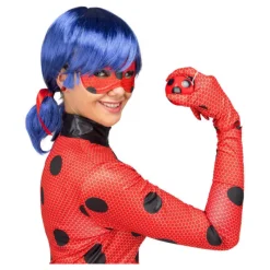 Mujer Disfrazzes Disfraces Mujer^Disfraz de Miraculous Ladybug con peluca para mujer