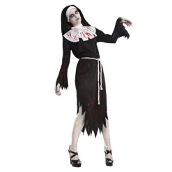 Mujer Disfrazzes Disfraces Mujer|Disfraces Halloween Mujer^Disfraz de Monja Zombie para mujer