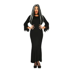 Mujer Disfrazzes Disfraces Mujer^Disfraz de Morticia Addams básico