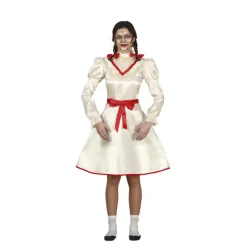 Discount Disfraz de Muñeca Embrujada con lazos para adolescente Disfraces Infantiles|Disfraces Halloween Niña