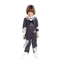 New Disfraz de Niño Tenebroso a rayas para bebé y niño Disfraces Infantiles