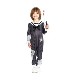New Disfraz de Niño Tenebroso a rayas para bebé y niño Disfraces Infantiles