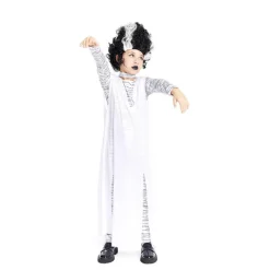 Disfrazzes Disfraces Infantiles^Disfraz de Novia Monster en Blanco para Niñas y Adolescentes