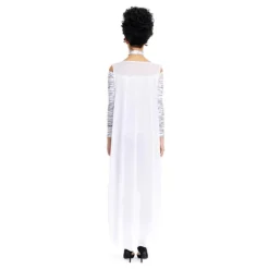 New Disfraz de Novia Monster Vestido Blanco para Mujer Mujer Disfraces Mujer